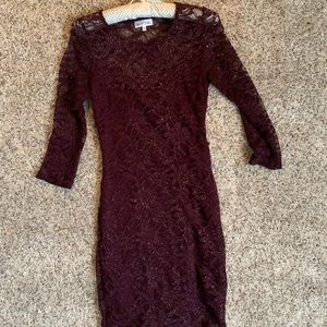 Long sleeve homecoming size small dress